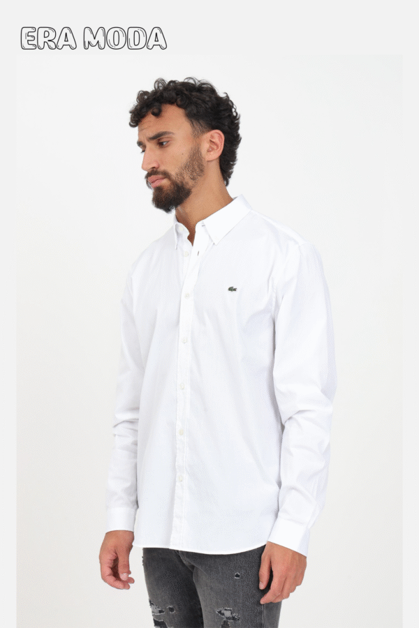 lacoste white chemise