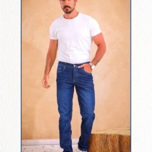 بنطلون چينز تركي أزرق غامق