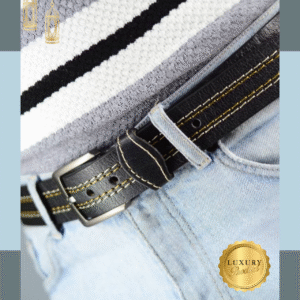 حزام رجالي جلد طبيعي