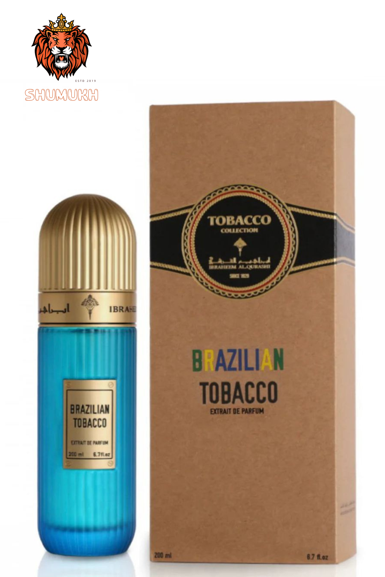 عطر برازيليان توباكو (للرجال) من ابراهيم القرشي 200 مل عطر برازيليان توباكو (للرجال) من ابراهيم القرشي 200 مل