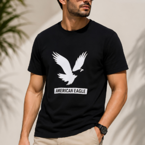 american eagle blue t shirt
